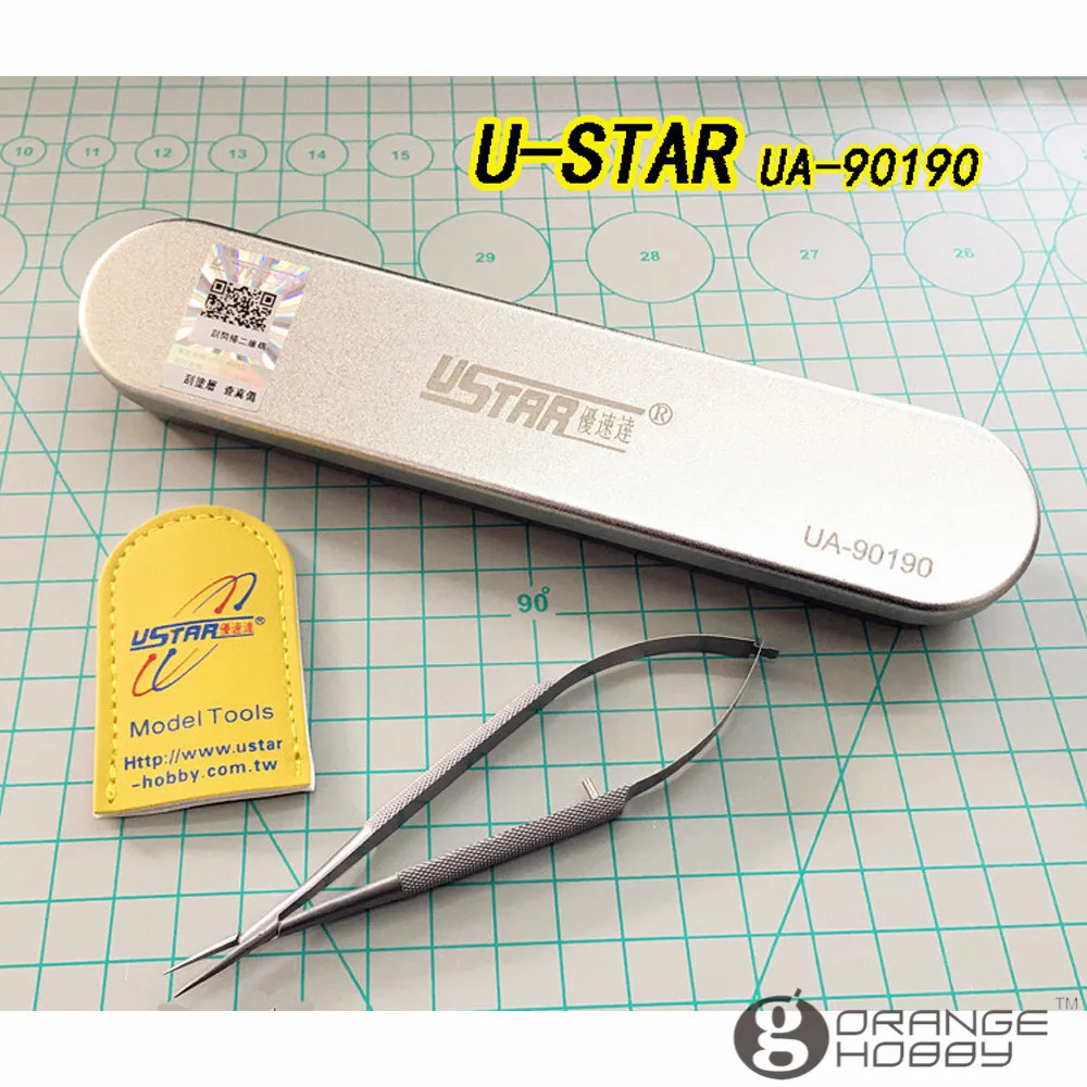 OHS Ustar 90190 ультра точные пинцеты для фотографий Etch модели хобби ремесло