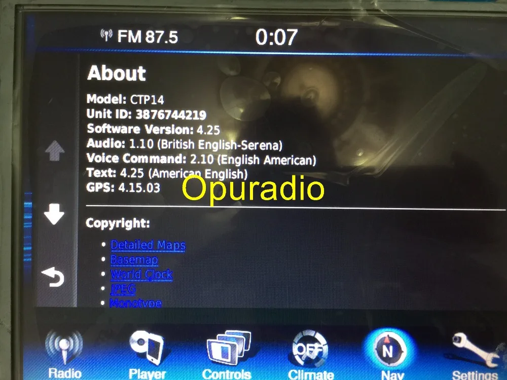 p68210560ah Радио блок cq-uc03g2gx 8.4 дюйма для Chrysler 300 Dodge Зарядное устройство плеер nav Европа карта России