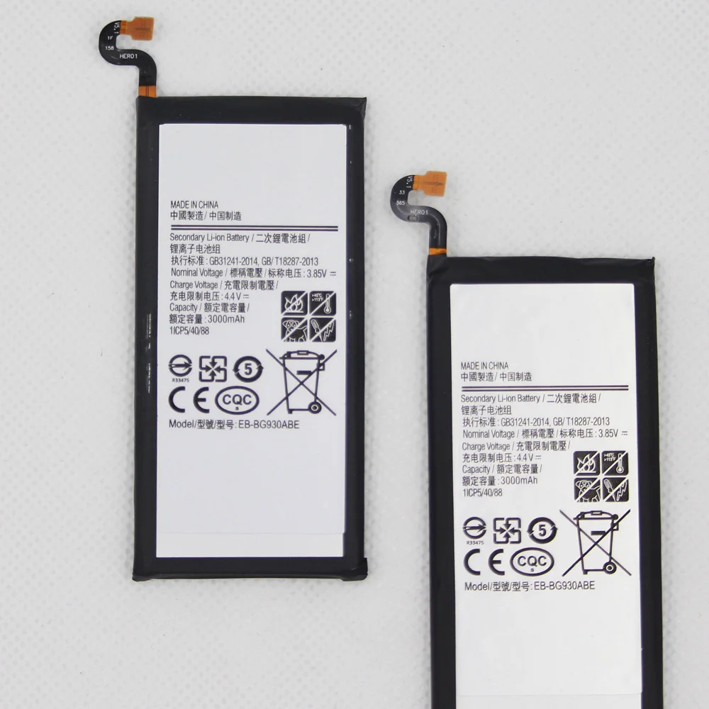 20 шт./лот 3000 мА/ч, EB-BG930ABE Батарея для samsung GALAXY S7 G9300 SM-G9300 G930F G930 Батарея Замена