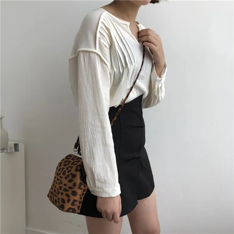 Сумка с леопардовой оправой маленькая сумка nimi через плечо женская брендовая