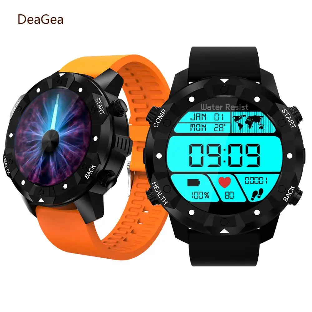 3g спортивные Смарт-часы Android 5 1 Гб + 16 Часы Телефон IP67 водонепроницаемый монитор