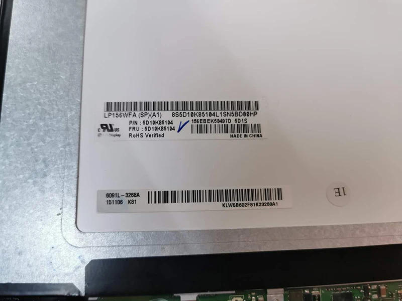 Для Lenovo Yoga 710 15 LP156WFA ЖК экран с сенсорным дигитайзером в сборе 1920*1080 SPA1|ЖК-экран для