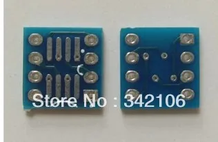 

Бесплатная доставка! 5 шт. SOP8 Поворотная плата адаптера DIP8 pcb