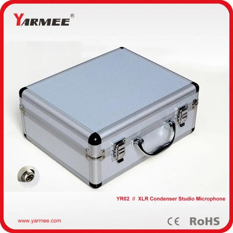 

Yarmee specialized/professional cardioid uni directional condenser electret recording microphone YR02