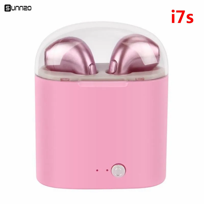 Беспроводные Bluetooth-наушники Mini TWS i7S стереонаушники-вкладыши гарнитура наушники