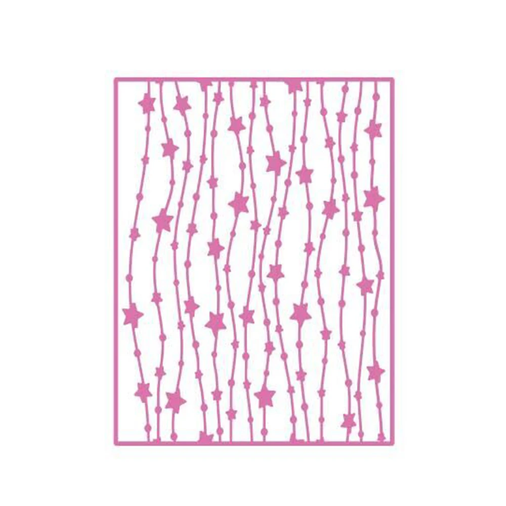 Звездочки для детей с бабочками металлические режущие штампы рельефное тиснение