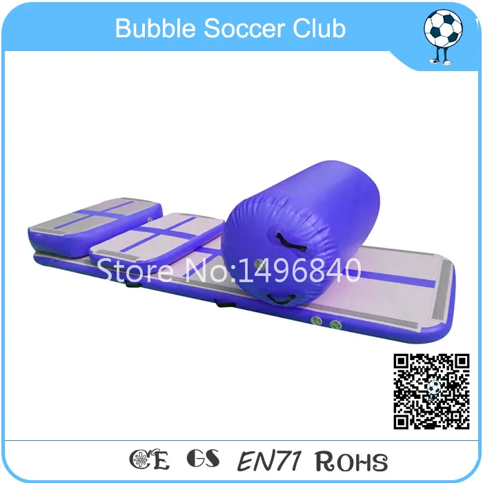 Бесплатная доставка 6 шт. (4 воздушных пути + 1 ролик насос) надувной Тренировочный