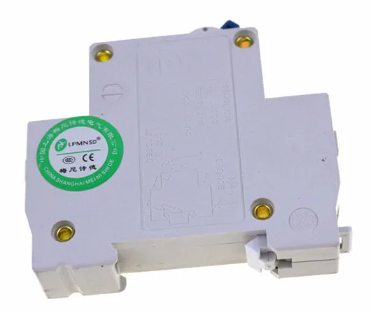 DZ47 DC 1P 16A 250V фотогальваническая Солнечная Схема постоянного тока