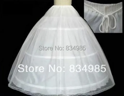 Пятно Горячая продажа 50% от 3 кольца бальное платье КОСТИ ПОЛНЫЙ кринолин юбки