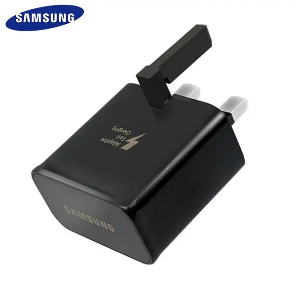 Samsung S8 S9 plus Оригинальное быстрое зарядное устройство 1,2 м usb type C кабель 15 Вт 9V1. 67A настенный адаптер EU/US/UK Note8 S 9 S 8 C5 C7 C9pro - Тип штекера: Only UK Charger