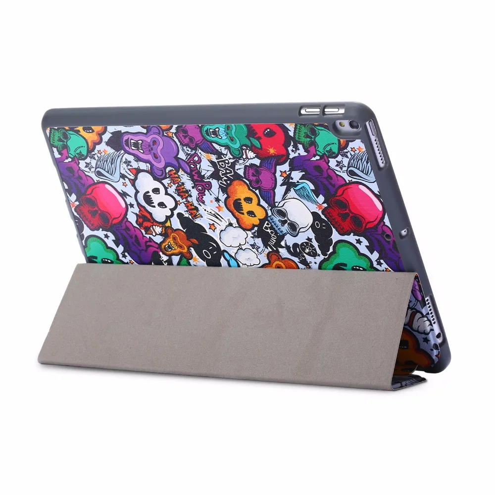 Мягкий силиконовый чехол для Apple iPad Air 10,5 Pro 10,5 чехол Trifold Магнитный умный сон Funda+ пенал
