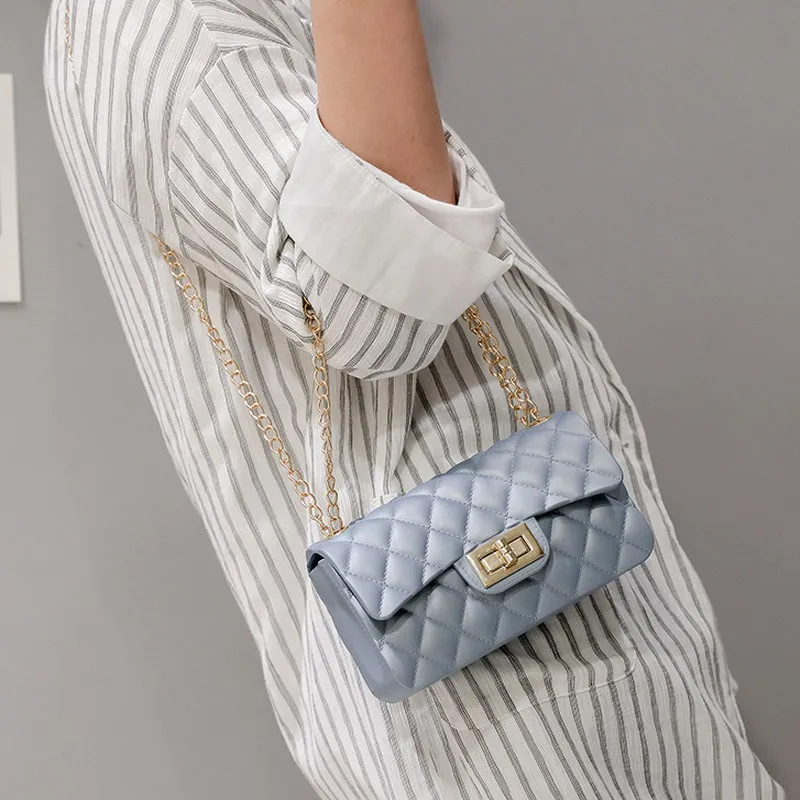 Сумка желе женская матовая повседневный саквояж с откидной крышкой чемоданчик