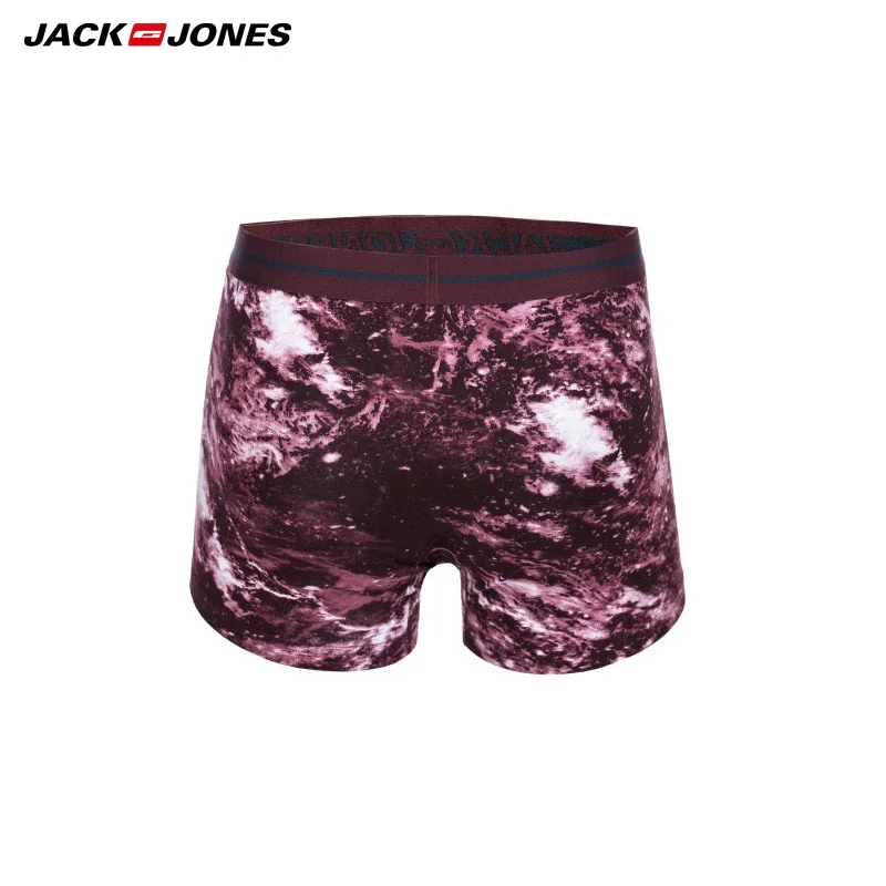 Jack Jones Brand 2018 NEW COTTON fashion print light boxers male underpants 215392011 |