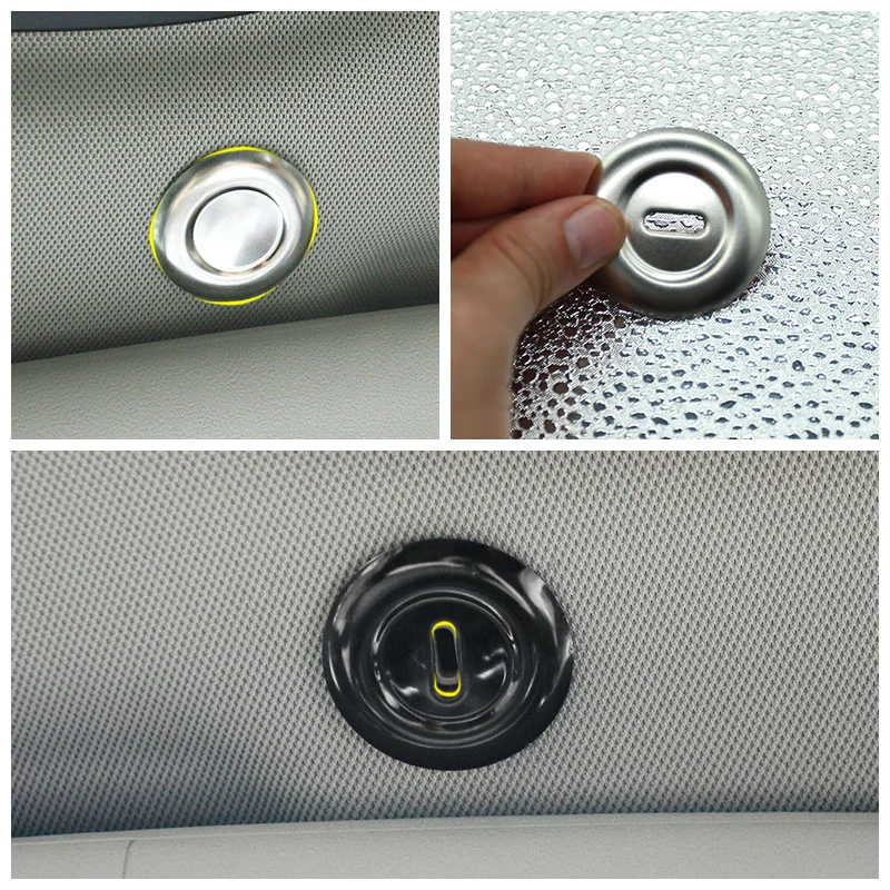 2 шт. Автомобильная внутренняя крыша AC Air Outlet Обложка наклейки mouldings отделка для MINI