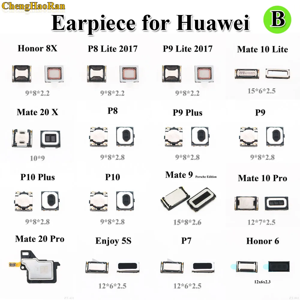 2 шт. запасные части для наушников Huawei Mate 10/10 Porsche Edition/2/7/8/9pro/mateS/Play