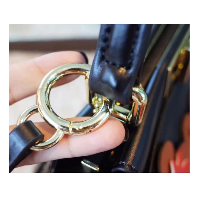 Застежки-карабины 8 форм пружинные застежки-карабины крючки для ключей сумок