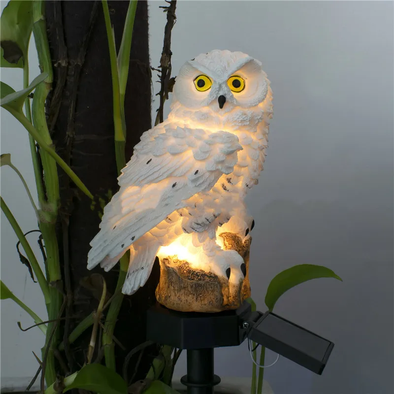 Мультяшный наружный водонепроницаемый Солнечный сад украшение|Садовые статуи и