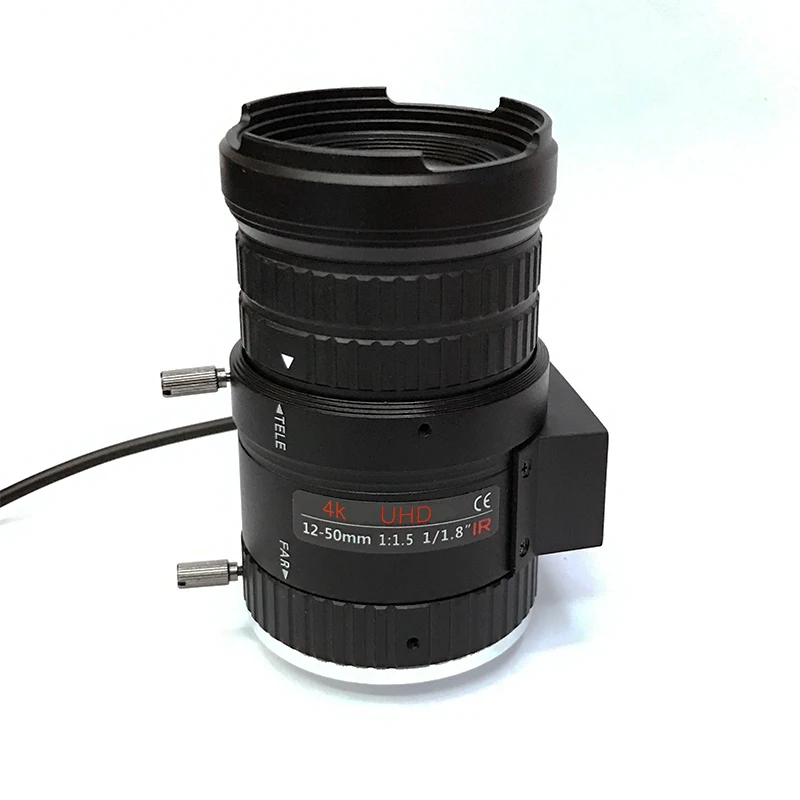 SMTSEC UHD 4K CCTV объектив 12 50 мм с ручным зумом DC Auto IRIS F1.5 1/1.8 &quotCS Mount 8MP для камеры