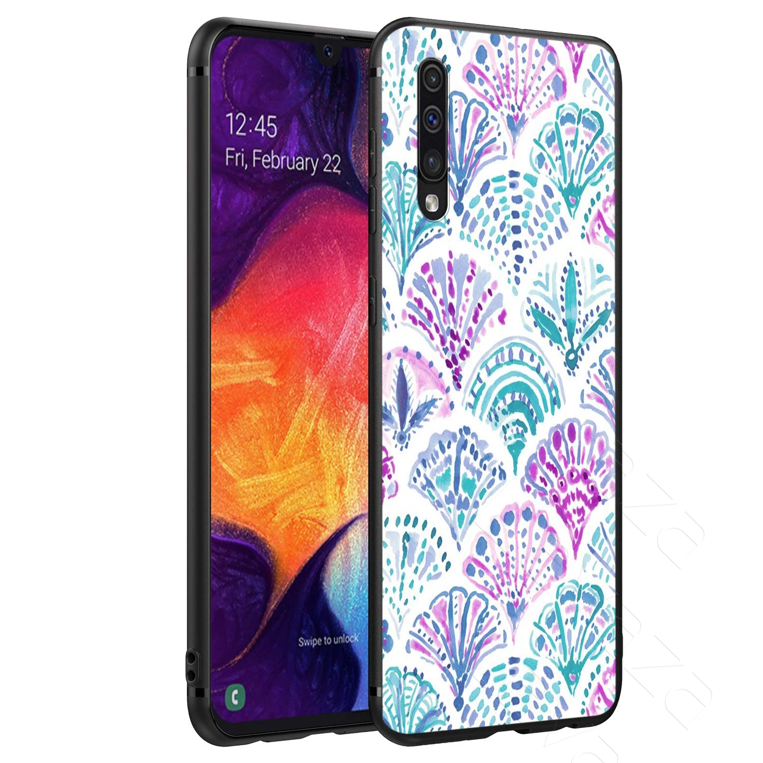 Lavaza оболочки с изображением хвоста русалки и узора из чешуи чехол для Samsung