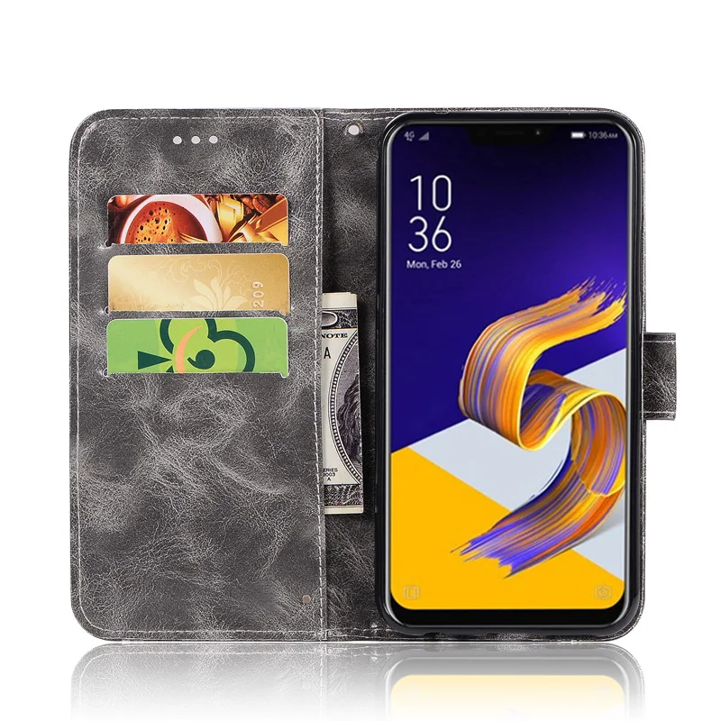 Новый чехол для Asus Zenfone Max M1 ZB555KL чехол-кошелек 5 дюйма задняя крышка из