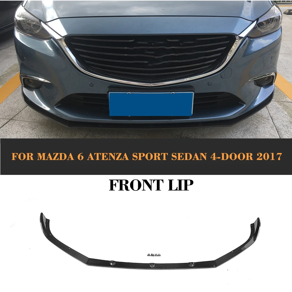 Карбоновый спойлер для Mazda 6 Atenza Sedan 4 двери 2017 GX GT GS I детали тюнинга спортивных