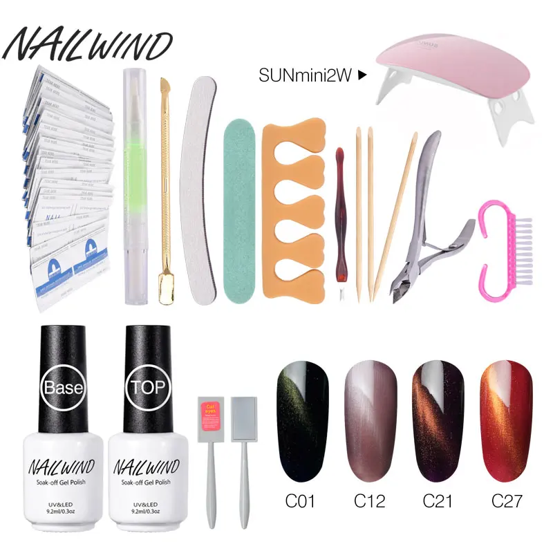 NAILWIND привлекательный кошачий глаз Гель лак для ногтей инструменты маникюра