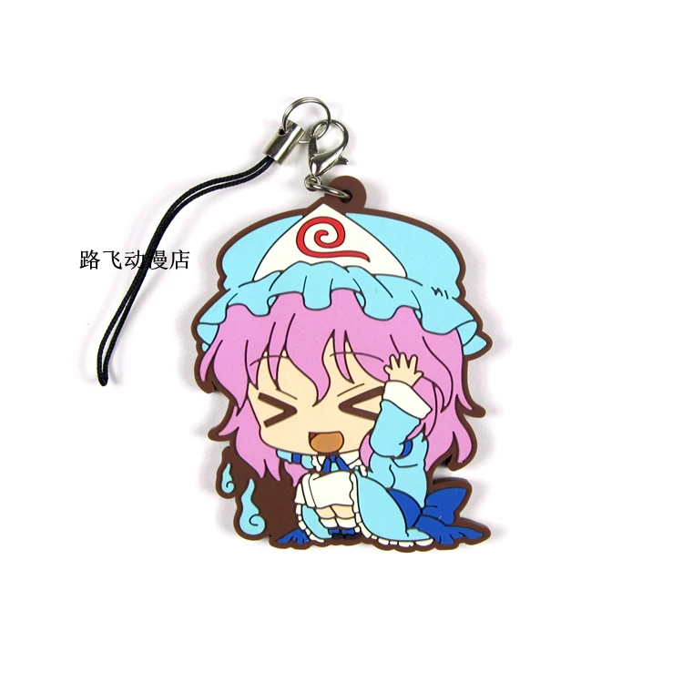 7 стилей аниме модель TouHou проект фигурку Rumia Hakurei Reimu Kirisame Marisa Saigyouji Yuyuko брелок