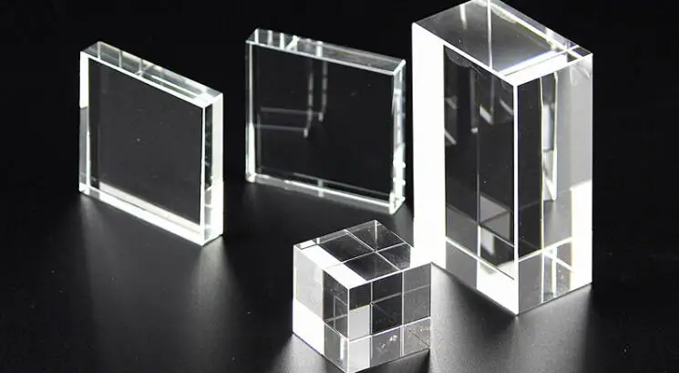 Прозрачный квадратный кирпич 40x40x40 мм ювелирные изделия выставочный блок рамка