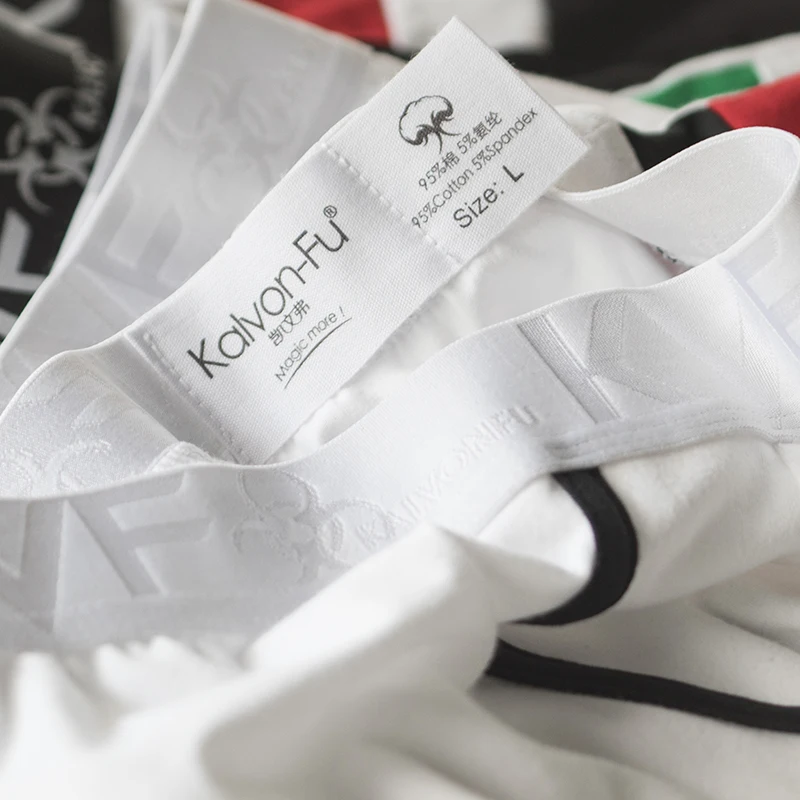 KalvonFu модное удобное Мужское нижнее белье мужские боксеры короткие сексуальные