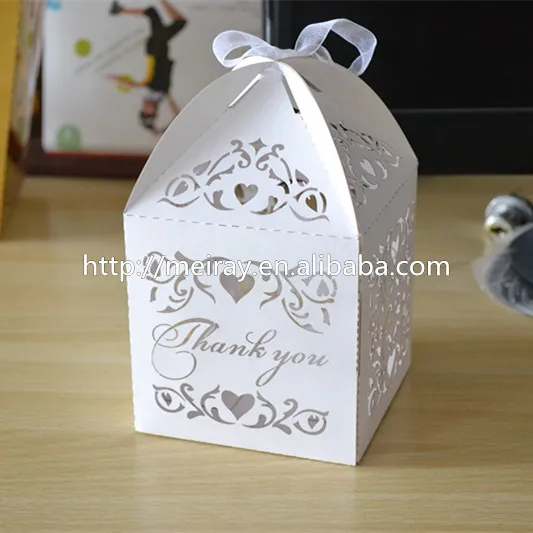 

High quality wedding decoration laser cut paper cake decorating,custom cake boxes
