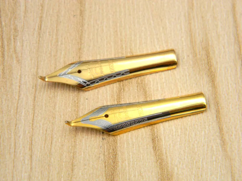 2 шт. JINHAO X450 Золотой iraurita подходит для большинства перьевых ручек 1,0 мм перо