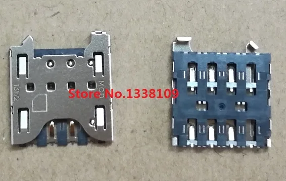 50Pcs/Lot Original SIM Card Reader Holder Tray Slot For Blackberry Q10 Z10 Sm Socket | Mobile Phone Flex Cables