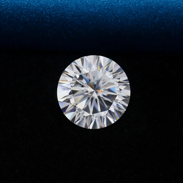 Муассанит для ювелирных изделий с огранкой из чистого белого цвета 11 мм 5 карат 16