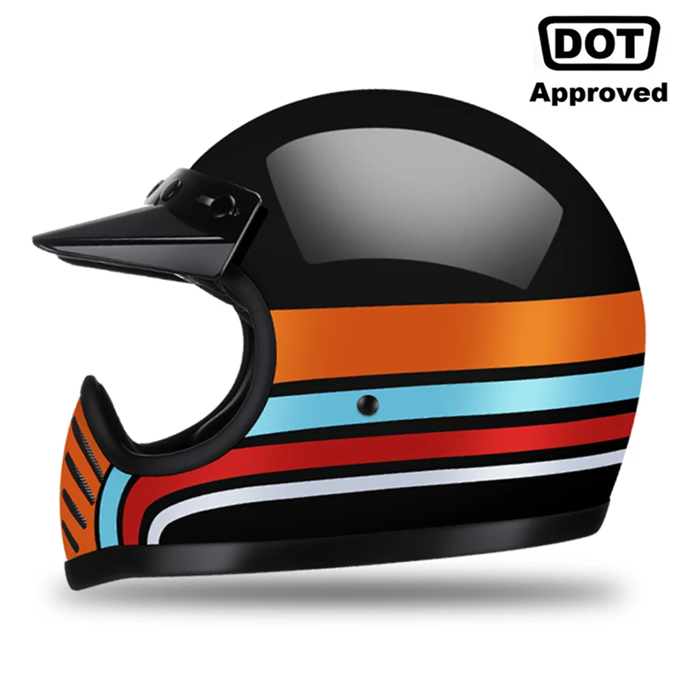 Шлем AMZ Полнолицевой дышащий козырек для мотокросса езды на мотоцикле и