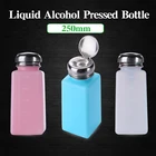 Пластиковая бутылка для спирта, 250 мл, пустая бутылка с дозатором для жидкости, для ремонта мобильный телефон, контейнер для инструментов