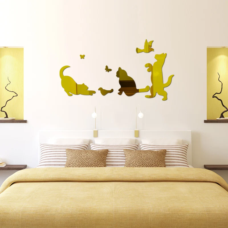 new wall sticker 3d stickers adesivo de parede vinilos paredes poster kitchen Modern Acrylic Large Pattern | Дом и сад