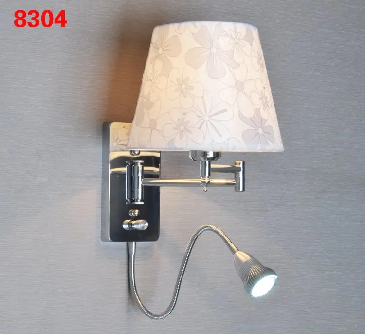 Современные светодиодные настенные лампы высокой мощности уютные для спальни