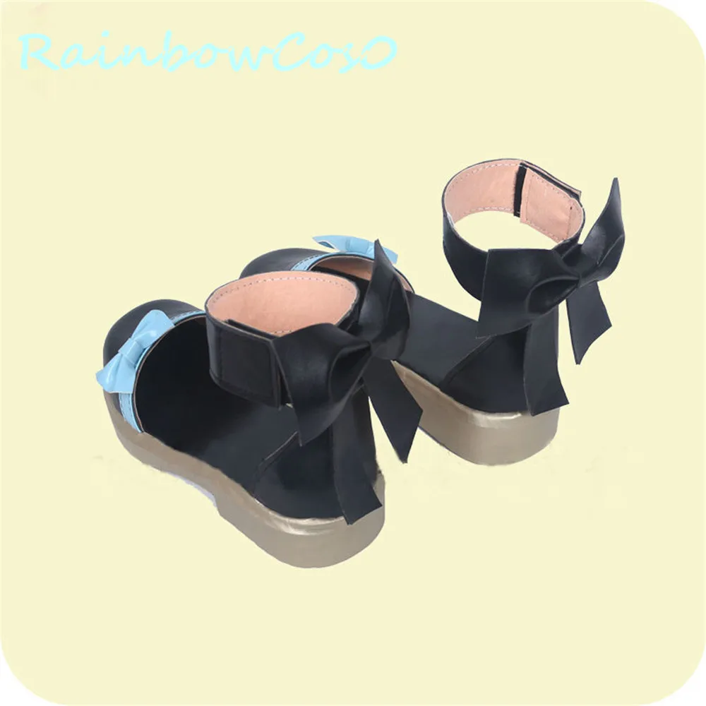 Туфли для косплея RainbowCos0 черный Батлер книга атлантической Елизаветы Этель