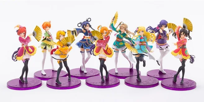 15-19cm Japanese Anime Love Live action figure PVC Figure Honoka Minami Kotori Sonoda Umi Yazawa Niko Girls lovelive! | Игрушки и хобби
