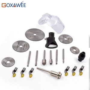 Электрическая дрель GOXAWEE, набор из 21 дрели для деревообработки