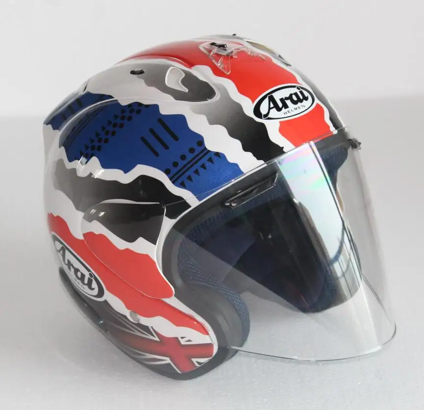 Design 21 ARAI 3/4 шлем мотоциклетный шлем полушлем открытый шлем-каска для мотокросса Размер: S M L XL XXL, Capacete - Цвет: Design 21