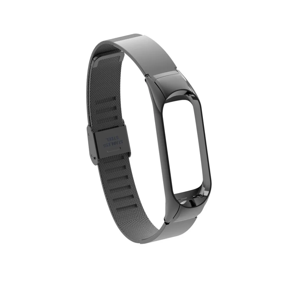 Роскошный ремешок на запястье для Xiaomi mi Band 3 xiomi xaomi mi band Band3 mi lanese Магнитный петля металлический браслет на запястье ремешки