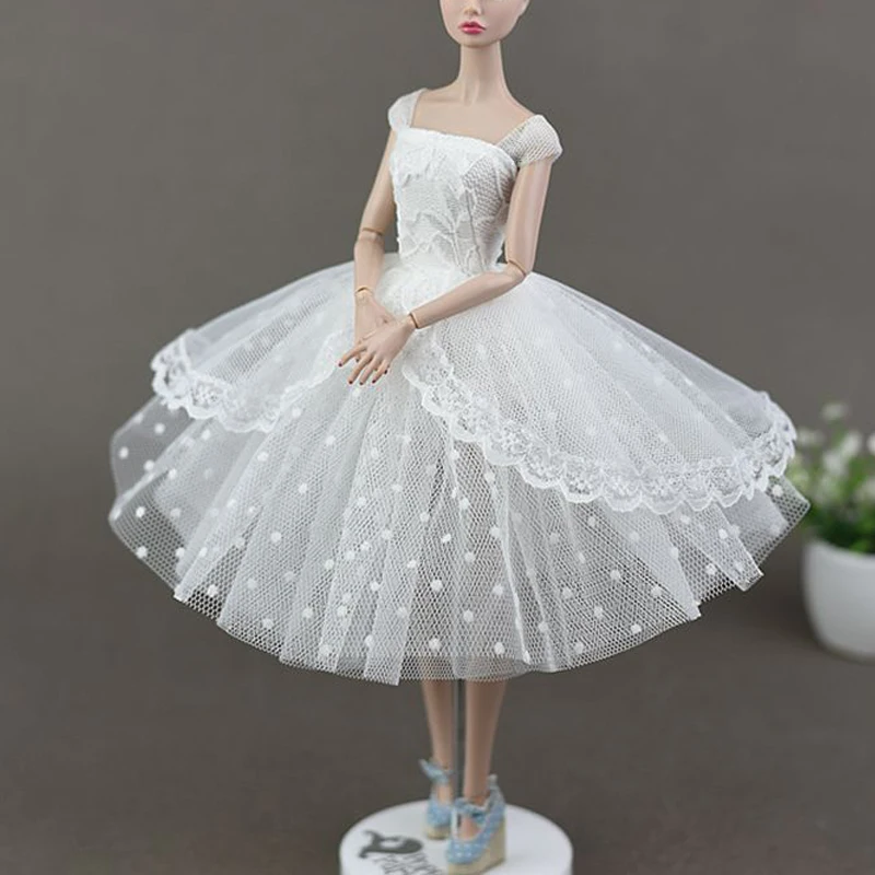 Модные аксессуары для кукол Blyth белое красивое свадебное платье куклы Kurhn Barbi