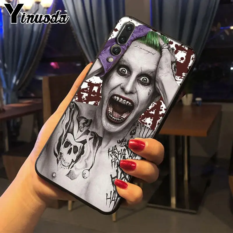Мягкий чехол для телефона Yinuoda Crazy batman Joker tattoo Design с узором из ТПУ huawei p20lite nova 3i mate20