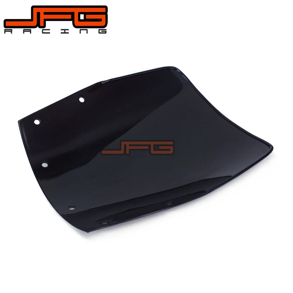 

Black Windscreen Windshield for Kawasaki Ninja 250R Ninja250r ZX250R EX250F EX250 1988- 2000 2001 2002 2003 2004 2005 2006 2007