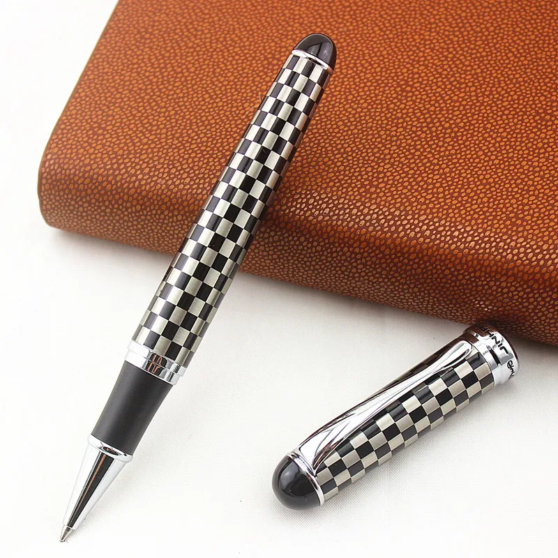 JINHAO 750 металлическая шариковая ручка с серебряным зажимом для офиса канцелярские