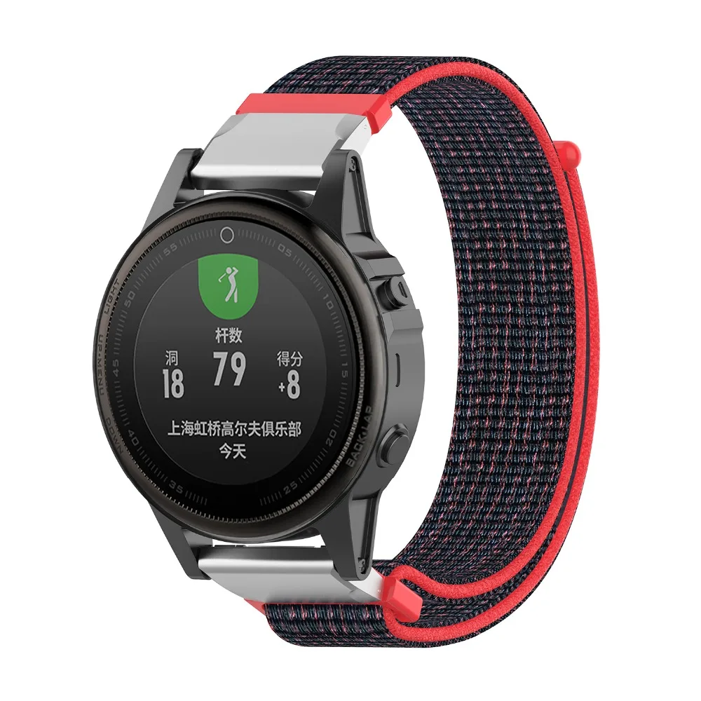 COMLYO нейлоновый ремешок для наручных часов Garmin Fenix 6S gps умные часы ремешки быстрая замена спортивные ремешки для Garmin Fenix 5S ремешок