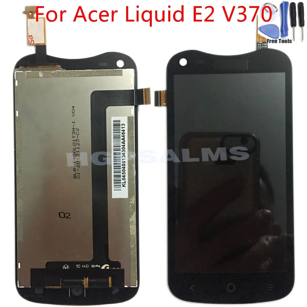 Тесты одним для Acer Liquid E2 V370 ЖК-дисплей Дисплей Сенсорный экран + инструменты