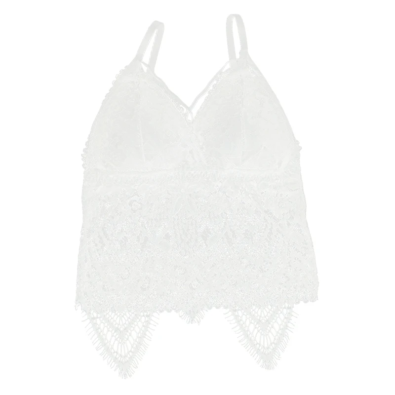 New Ladies Big Size Triangle Cup Lace Push Up Bra Black Bralette Deep V Women's Bras Underwear Large | Женская одежда