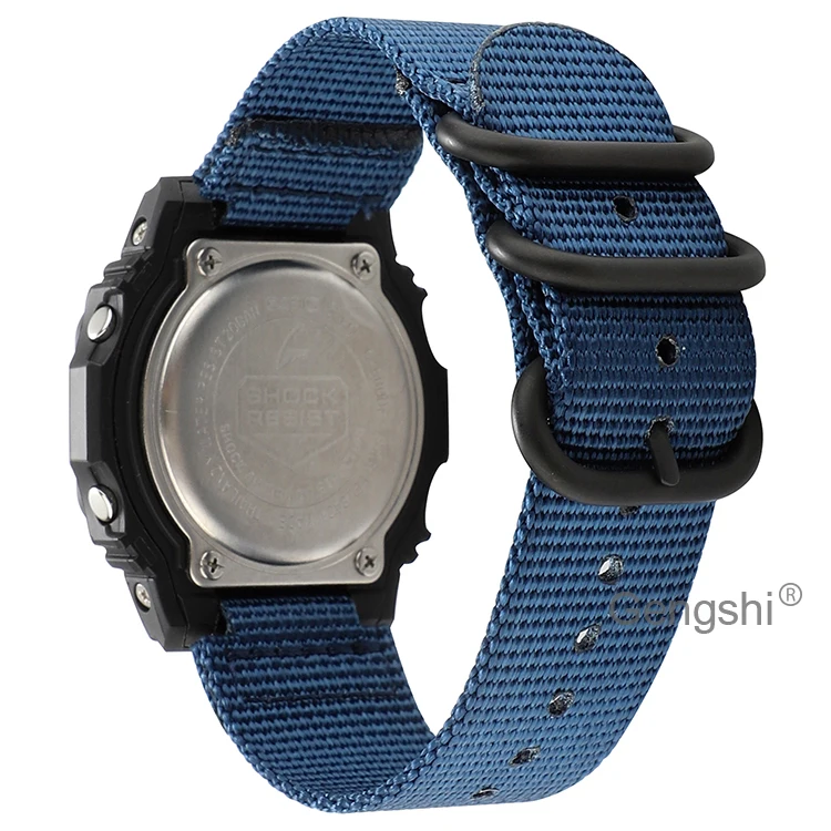 16 мм нейлон сменный ремешок для наручных часов Casio G SHOCK PRW 3000B 3100 6000 6100 PRG 300